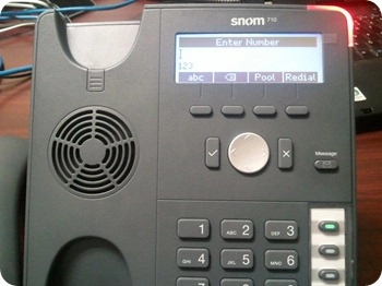 Snom 710 Professional Business Phone Gray