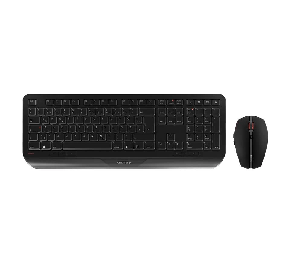 Cherry Desktop Gentix[DE] WL black Deutschland - Tastatur
